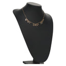 Christian Dior Necklace metal Gold Tone Auth am7543-1