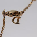 Christian Dior Necklace metal Gold Tone Auth am7543-10