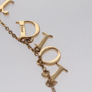 Christian Dior Necklace metal Gold Tone Auth am7543-11