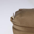 BVLGARI Chandra Shoulder Bag Leather Bronze Auth am7552-15