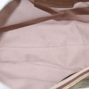 BVLGARI Chandra Shoulder Bag Leather Bronze Auth am7552-11