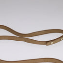 BVLGARI Chandra Shoulder Bag Leather Bronze Auth am7552-8