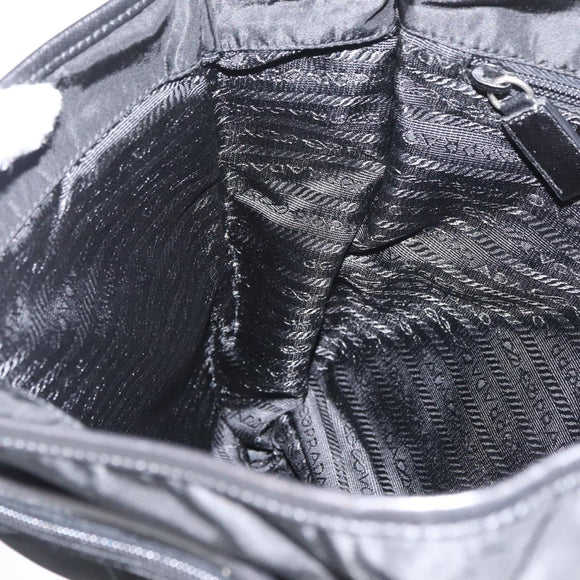 PRADA Shoulder Bag Nylon Black Auth am7560