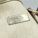 GUCCI GG Supreme Tote Bag PVC White 189896 Auth am7561-17