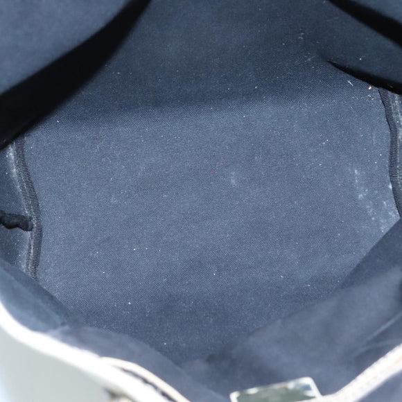 GUCCI GG Supreme Tote Bag PVC White 189896 Auth am7561