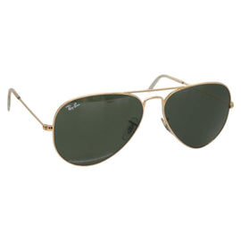 Ray-Ban Sunglasses metal Gold Auth am7607