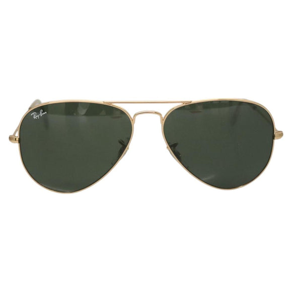 Ray-Ban Sunglasses metal Gold Auth am7607