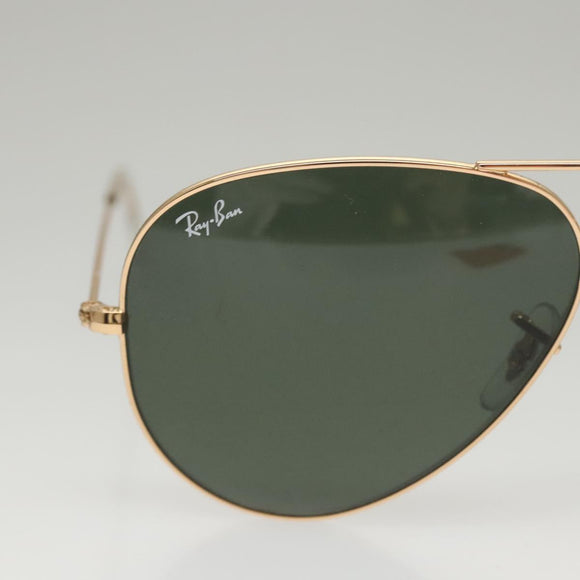 Ray-Ban Sunglasses metal Gold Auth am7607