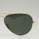 Ray-Ban Sunglasses metal Gold Auth am7607-5