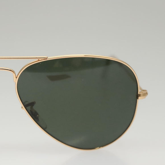 Ray-Ban Sunglasses metal Gold Auth am7607