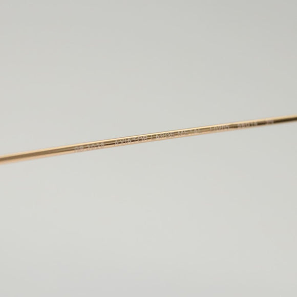 Ray-Ban Sunglasses metal Gold Auth am7607