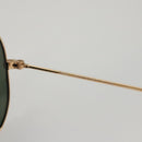 Ray-Ban Sunglasses metal Gold Auth am7607-9