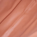 PRIMA CLASSE Hand Bag Leather PVC Beige Brown gold Auth am7609-12