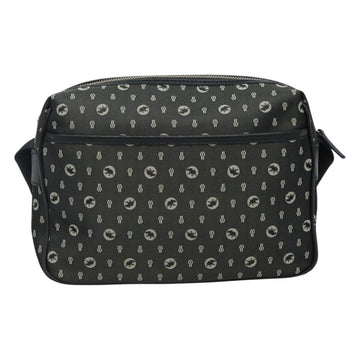 HUNTING WORLD Shoulder Bag Canvas Gray Auth am7610 - 0