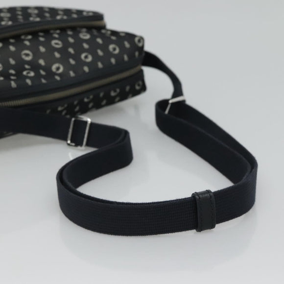 HUNTING WORLD Shoulder Bag Canvas Gray Auth am7610