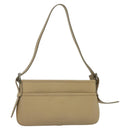 BURBERRY Shoulder Bag Leather Beige Auth am7618-1