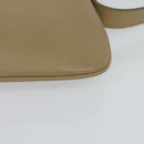 BURBERRY Shoulder Bag Leather Beige Auth am7618-14