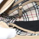 BURBERRY Shoulder Bag Leather Beige Auth am7618-19
