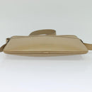 BURBERRY Shoulder Bag Leather Beige Auth am7618-5