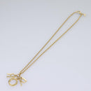 Christian Dior Necklace metal Gold Auth am7631-10