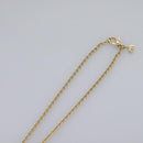 Christian Dior Necklace metal Gold Auth am7631-13
