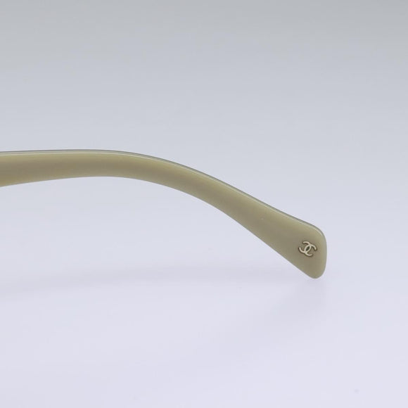 CHANEL Sunglasses plastic Brown CC Auth am7632