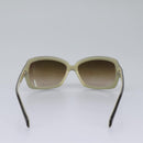 CHANEL Sunglasses plastic Brown CC Auth am7632-3