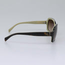CHANEL Sunglasses plastic Brown CC Auth am7632-4