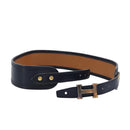 HERMES Constance Belt Leather Navy Auth am7633-1