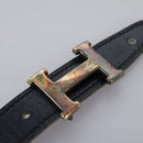 HERMES Constance Belt Leather Navy Auth am7633-8