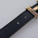 HERMES Constance Belt Leather Navy Auth am7633-9