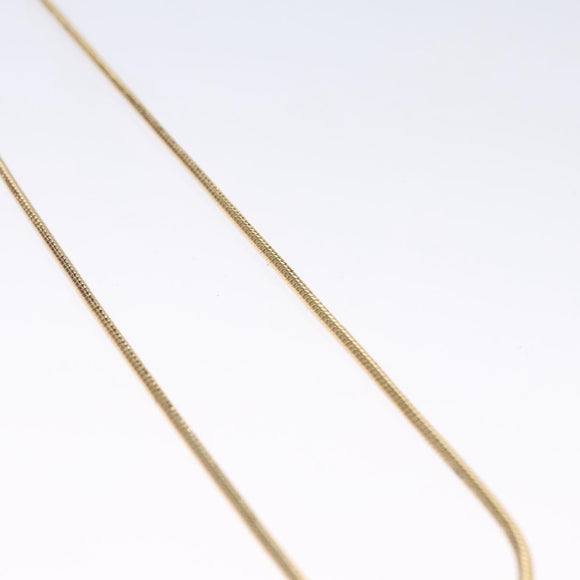 Christian Dior Necklace metal Gold Auth am7636