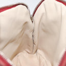 HERMES Bolide PM Pouch Canvas Red Auth am7641-16