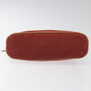 HERMES Bolide PM Pouch Canvas Red Auth am7641-6