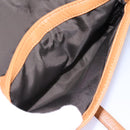 TORY BURCH Shoulder Bag Leather Brown Auth am7642-18