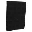 CHANEL New Travel line Day Planner Cover Nylon Black CC Auth am7648-1