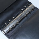 CHANEL New Travel line Day Planner Cover Nylon Black CC Auth am7648-10