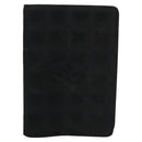 CHANEL New Travel line Day Planner Cover Nylon Black CC Auth am7648-13