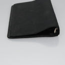 CHANEL New Travel line Day Planner Cover Nylon Black CC Auth am7648-5