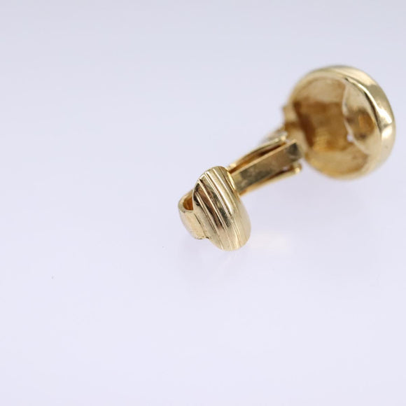 Christian Dior Earring metal Gold Auth am7650