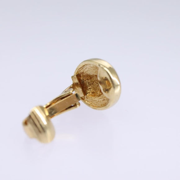 Christian Dior Earring metal Gold Auth am7650
