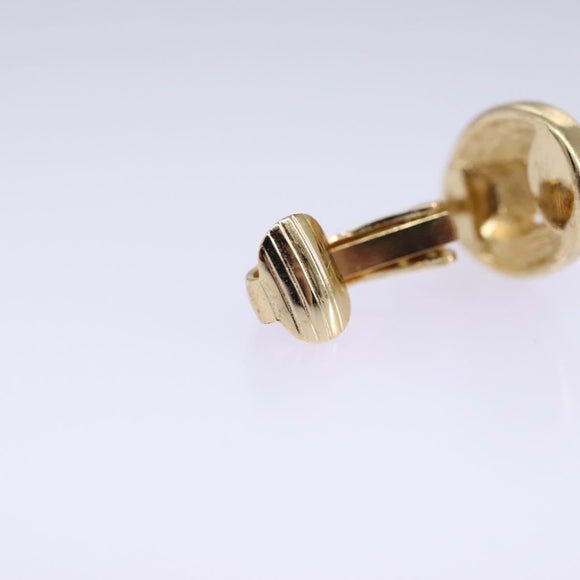 Christian Dior Earring metal Gold Auth am7650