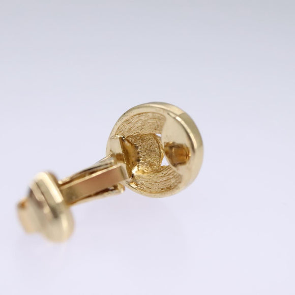Christian Dior Earring metal Gold Auth am7650
