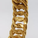 CHANEL COCO Bracelet metal Gold CC Auth am7652-8