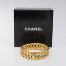 CHANEL COCO Bracelet metal Gold CC Auth am7652-9