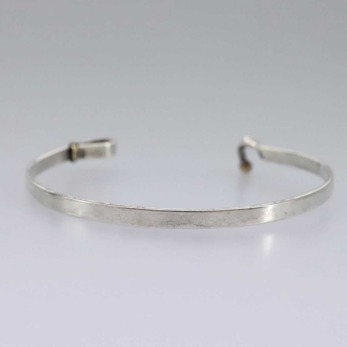 TIFFANY&Co. Hook & Eye Bracelet Ag925 Silver Auth am7656 - 0