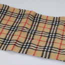 Burberrys Nova Check Scarf Wool Beige Auth am7660-4