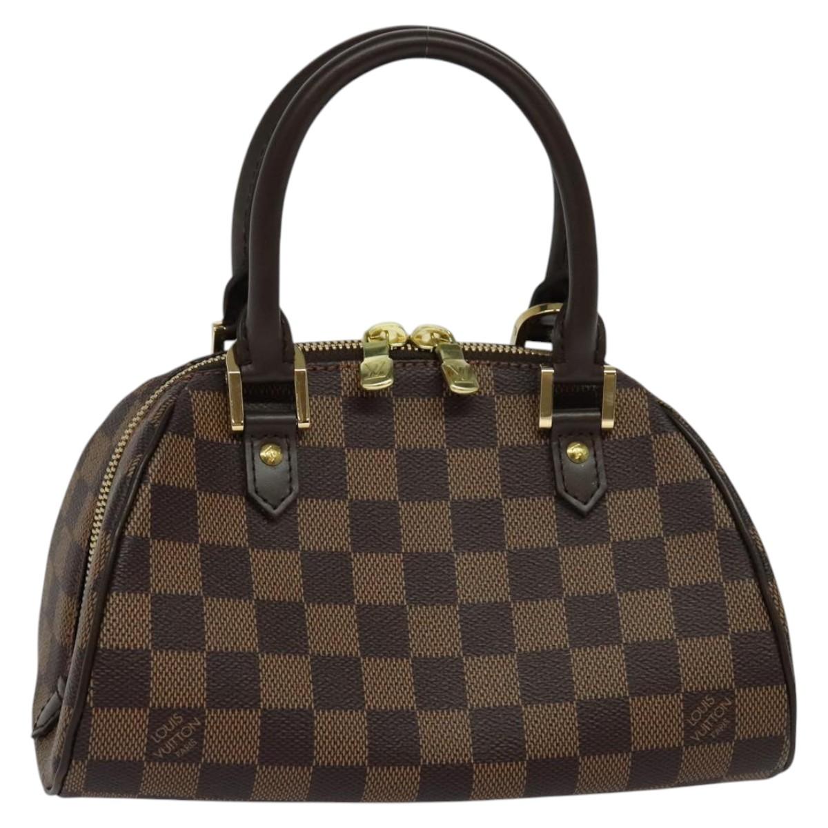 LOUIS VUITTON Damier Ebene Rivera Mini Hand Bag N41436 LV Auth am7662A