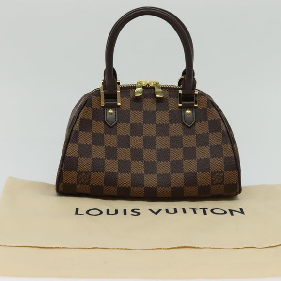 LOUIS VUITTON Damier Ebene Rivera Mini Hand Bag N41436 LV Auth am7662AV