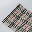 BURBERRY Nova Check Scarf Wool Gray Auth am7665-12